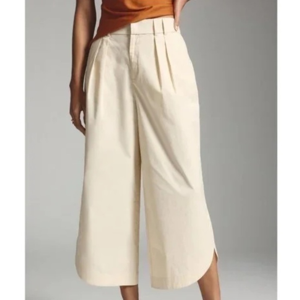 Mare Mare Curved-Hem Chino Pants